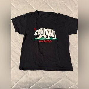 Kids Black 'California San Diego' Graphic Tee